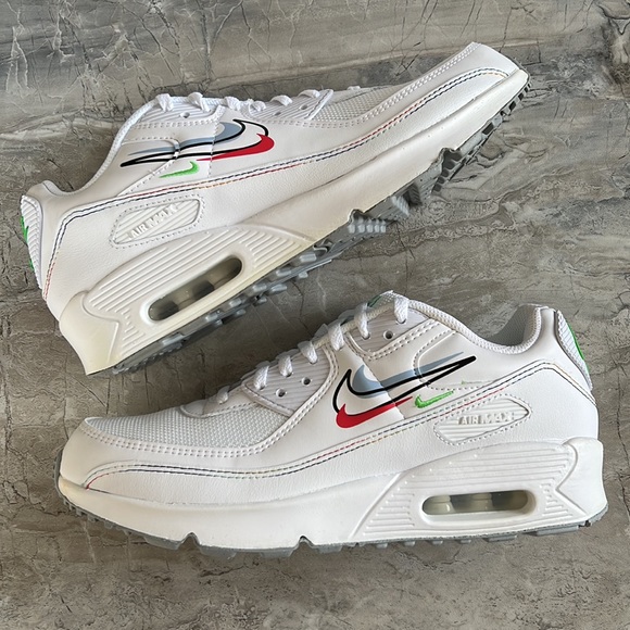 New Nike Air Max 90 white sneakers shoes - Picture 4 of 8